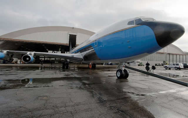 Boeing VC-137C SAM 26000, former "Air Force One" Boeing VC-137C SAM 26000, former "Air Force One"