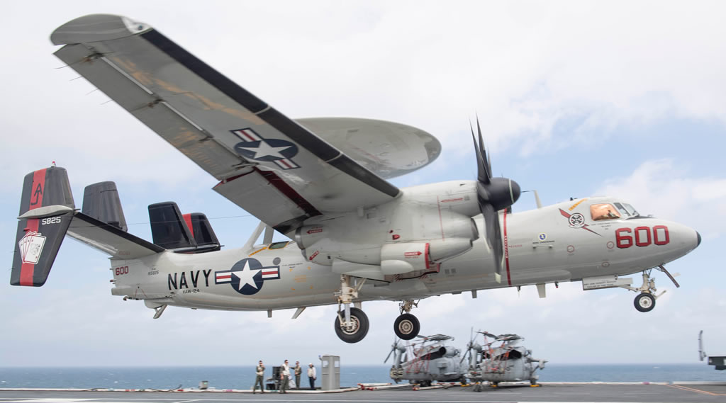 Navy E-2 Hawkeye carrier operations Navy E-2 Hawkeye carrier operations