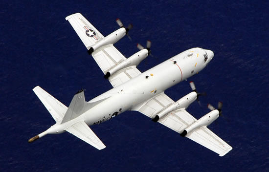 P-3 Topside View