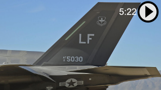 Video about the placement of tail codes and tail flashes on aircraft of the United States Air Force